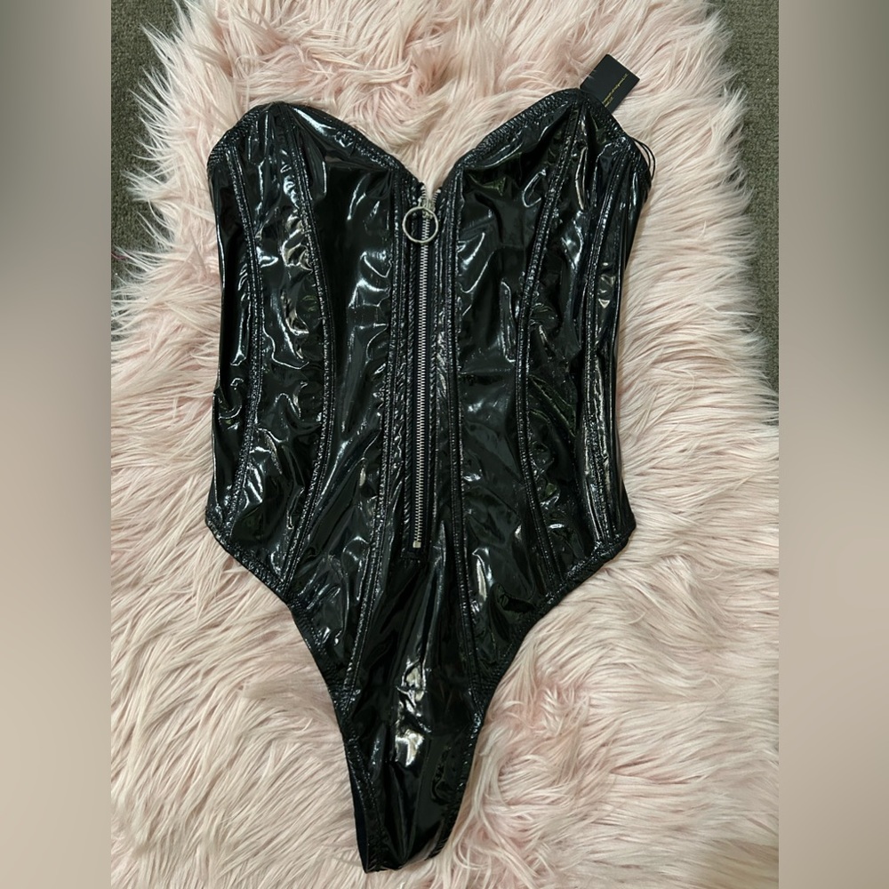 Black Halloween Bodysuit for costume